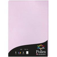 Clairefontaine 4252C - etui de 50 Feuilles - Format A4 (21x29,7cm) - 120g/m² - Coloris Lilas - Papier d'Invitation Evenements et