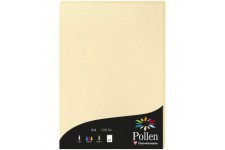 Clairefontaine 4296C - etui de 50 Feuilles - Format A4 (21x29,7cm) - 120g/m² - Coloris Chamois - Papier d'Invitation Evenements 