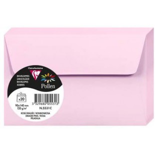 Clairefontaine 10361C - Sachet de 5 Cartes Simples - Format 10,5x14,8cm - 210g/m² - Coloris Azur - Cartons d'Invitation Evenemen