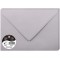 Clairefontaine 10384C - Sachet de 5 Cartes Simples - Format 10,5x14,8cm - 210g/m² - Coloris Perle d'Ivoire - Invitation Evenemen