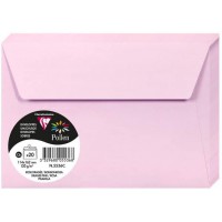 Clairefontaine 10399C - Sachet de 5 Cartes Simples - Format 10,5x14,8cm - 210g - Coloris Coquelicot - Cartons d'Invitation Evene