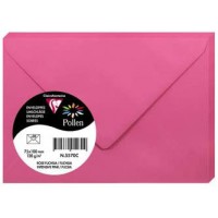 Clairefontaine 11288C - Paquet de 25 Cartes Simples - Format 7x9,5cm - 210g/m² - Coloris Ivoire Irise - Cartons d'Invitation Eve