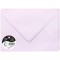 Clairefontaine 5862C - Paquet de 20 Enveloppes Gommees - Format C5 16,2x22,9cm - 120g/m² - Coloris Lilas - Invitation Evenements