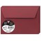 Clairefontaine 5886C - Paquet de 20 Enveloppes Auto-Adhesives - Format C6 11,4x16,2cm - 120g - Coloris Bordeaux - In