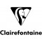 Clairefontaine 8318C - Trousse Scolaire Rectangulaire 21x4x6cm en Veritable Cuir, Bleu