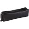 Clairefontaine 8321C - Trousse Scolaire Rectangulaire 21x4x6 cm en Cuir Veritable, Noir