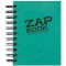 Lot de 5 : Clairefontaine 8353C Carnet Spirale Zap Book - 160 Feuilles Papier Croquis 100% Recycle - A6 10,5x14,8 cm 80g - Coule
