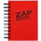 Lot de 5 : Clairefontaine 8353C Carnet Spirale Zap Book - 160 Feuilles Papier Croquis 100% Recycle - A6 10,5x14,8 cm 80g - Coule