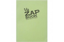 Lot de 5 : Clairefontaine 8367C Carnet Encolle 1/2 Zap Book - 80 Feuilles Papier Croquis 100% Recycle - A6 10,5x14,8 cm 80g - Co