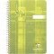 Clairefontaine 8540C Un Cahier a Spirale - A5 14,8x21 cm - 180 Pages Unies Blanches - Papier 90 g - Couverture Carte 