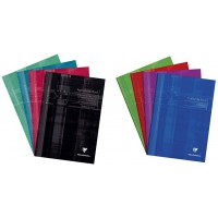 Clairefontaine 9069C - Un agenda de bord brochure souple 6 colonnes 144 pages (48 cases par semaine) 21x29,7 cm 90g & 3129C - Un
