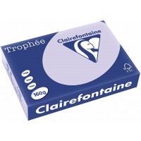 Clairefontaine Trophee 1043 Ramette de 250 feuilles papier 160 g Format A4 Lilas