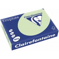 Clairefontaine Trophee 1107C Rame en papier 250 feuilles A4 Vert golf 21 x 29,7 cm