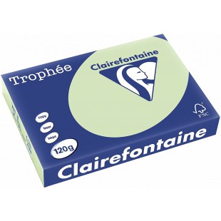 Clairefontaine Trophee 1215C Ramette de 250 feuilles A4 21 x 29,7 cm Vert golf