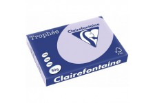 Clairefontaine Trophee Ramette de 500 feuilles papier couleur 80 g A3 Lilas