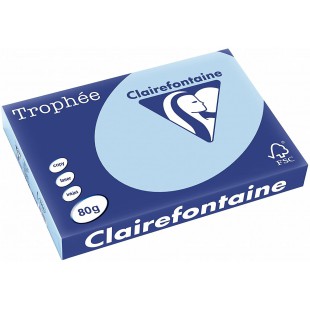 Clairefontaine Trophee 1256 Ramette de 500 feuilles papier 80 g Format A3 Bleu