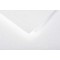 Clairefontaine 12585C - Paquet de 25 Cartes Doubles - Format C6 11x15,5cm - 210g/m² - Coloris Blanc Irise - Cartons d'Invitation