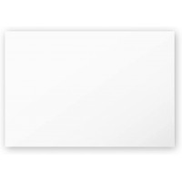 Clairefontaine 1416C - Paquet de 25 Cartes Simples - Format 8,2x12,8cm - 210g/m² - Coloris Blanc - Cartons d'Invitat