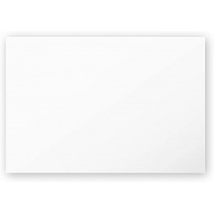 Clairefontaine 1416C - Paquet de 25 Cartes Simples - Format 8,2x12,8cm - 210g/m² - Coloris Blanc - Cartons d'Invitat