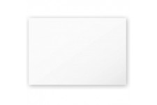 Clairefontaine 1416C - Paquet de 25 Cartes Simples - Format 8,2x12,8cm - 210g/m² - Coloris Blanc - Cartons d'Invitat