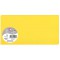 Clairefontaine 1523C - Paquet de 25 Cartes Simples - Format DL 10,6x21,3cm - 210g/m² - Coloris Jaune Soleil - Cartons d'Invitati