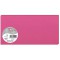 Clairefontaine 1524C - Paquet de 25 Cartes Simples - Format DL 10,6x21,3cm - 210g/m² - Coloris Rose Fuchsia - Cartons d'Invitati