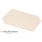 Clairefontaine 1617C - Paquet de 25 Cartes Simples - Format 15,8x22,2cm - 210g/m² - Coloris Ivoire - Cartons d'Invitation Evenem