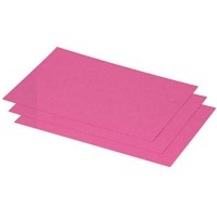 Clairefontaine 1624C - Paquet de 25 Cartes Simples - Format 15,8x22,2cm - 210g/m² - Coloris Rose Fuchsia - Cartons d'Invitation 