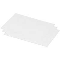 Clairefontaine 1636C - Paquet de 25 Cartes Simples - Format 15,8x22,2cm - 210g/m² - Coloris Clementine - Cartons d'Invitation Ev