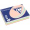 Clairefontaine Trophee Ramette de 500 feuilles papier couleur 80 g A4 Pastel Rose Canari Vert Bleu Saumon