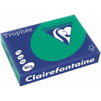 Clairefontaine 30961 Trophee Ramette Papier 80g A4 500 Feuilles Vert sapin
