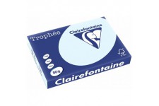 Clairefontaine Trophee Ramette de 500 feuilles papier couleur 80 g A3 Bleu