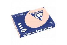 Clairefontaine Trophee Ramette de 500 feuilles papier couleur 80 g A3 Saumon