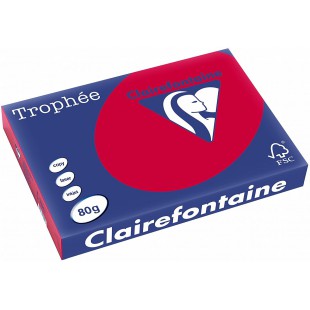 Clairefontaine 1895 Papier jet d'encre Rouge