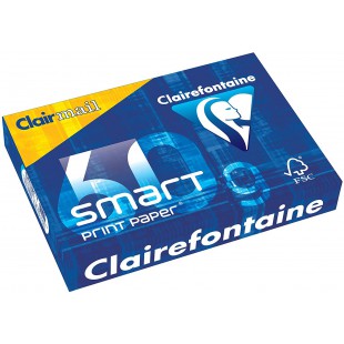 Clairefontaine SMARTPRINT A4 60G. Carton de 1 ramette