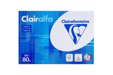 Clairefontaine 1979C Papier d'impression opaque (500 feuilles, A4, 21 x 29,7 cm, 80 g, ideal pour les impressions et les impres