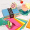 Clairefontaine 20811C - Correspondance Pollen - Coffret 40 Enveloppes 9x14cm + 40 Cartes Simples 8,2x12,8cm - Theme Ete - 5 Colo
