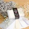 Clairefontaine 20841C - Correspondance Pollen - Coffret 40 Enveloppes 9x14cm + 40 Cartes Simples 8,2x12,8cm - Theme M