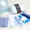 Clairefontaine 20861C - Correspondance Pollen - Coffret 40 Enveloppes 9x14cm + 40 Cartes Simples 8,2x12,8cm - Theme B