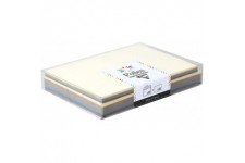 Clairefontaine 20902C - Coffret de 20 Enveloppes Auto-Adhesives, Format C6 (11,4x16,2cm) + 20 Cartes Simples, Format 11x15,5cm -