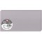 Clairefontaine 21532C - Paquet de 25 Cartes Doubles - Format DL (10,6x21,3cm) - 210g/m² - Coloris Gris Koala - Carton d'Invitati