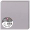 Clairefontaine 21832C - Paquet de 25 Cartes Doubles - Format Carre (13,5x13,5cm) - 210g/m² - Coloris Gris Koala - Carton d'Invit