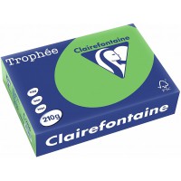 Clairefontaine Trophee - Feuilles de papier/carton, 250 feuilles, A4, 21 x 29,7 cm, couleur vert menthe