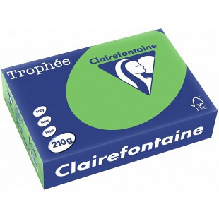 Clairefontaine Trophee - Feuilles de papier/carton, 250 feuilles, A4, 21 x 29,7 cm, couleur vert menthe
