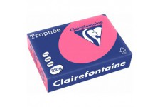 Clairefontaine Trophee - Feuilles de papier/carton, 250 feuilles, A4, 21 x 29,7 cm, couleur fuchsia