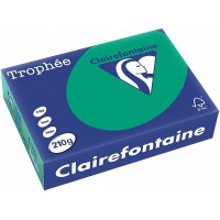 Clairefontaine Trophee - Ramette de papier/cartonne, 250 feuilles, A4 21 x 29.7 cm - Vert sapin