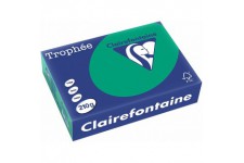 Clairefontaine Trophee - Ramette de papier/cartonne, 250 feuilles, A4 21 x 29.7 cm - Vert sapin