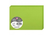 Clairefontaine 2321C - Paquet de 25 Cartes Doubles - Format C6 11x15,5cm - 210g/m² - Coloris Vert Menthe - Cartons d'Invitation 