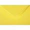 Clairefontaine 2323C - Paquet de 25 Cartes Doubles - Format C6 11x15,5cm - 210g/m² - Coloris Jaune Soleil - Cartons d'Invitation