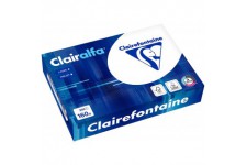 Clairefontaine 2618C Papier d'imprimante Clairalfa opaque (250 feuilles, A4, 21 x 29,7 cm, 160 g, ideal pour les circulaires ou 